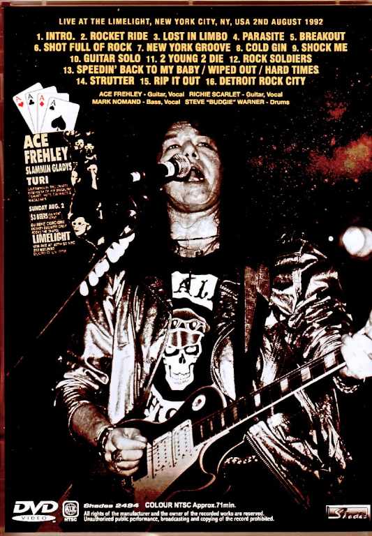Ace Frehley / NY,USA 1992 Complete
