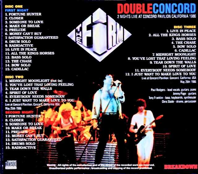 Firm/CA,USA 1986 2Days