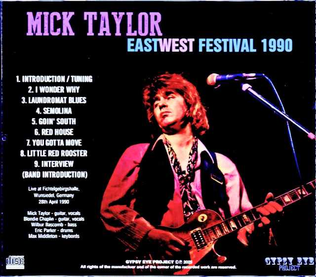 Mick Taylor/Germany 1990 Soundboard Edition