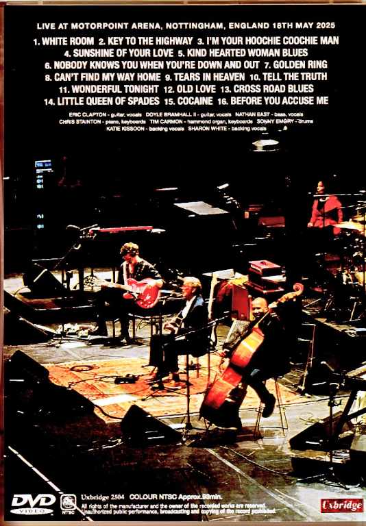 Eric Clapton/England,UK 2025
