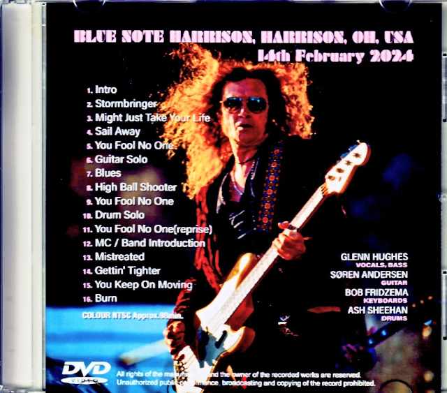 Glenn Hughes/OH,USA 2024 Complete Jewel Version