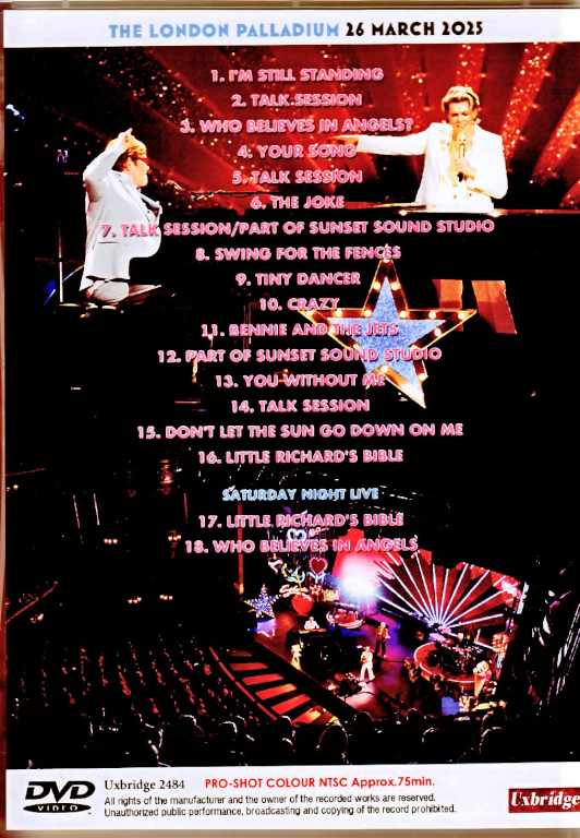 Elton John Brandi Carlile Elton John Brandi Carlile/London,UK 2025 & more