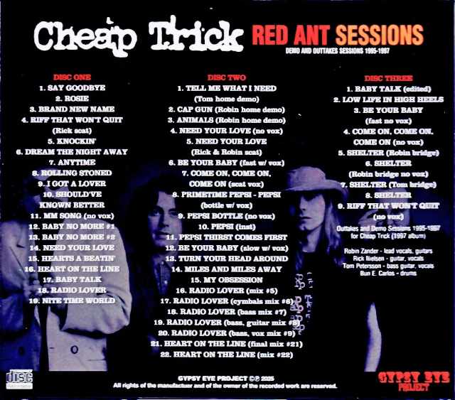 Cheap Trick/Outtakes and Demo Sessions 1995-1997
