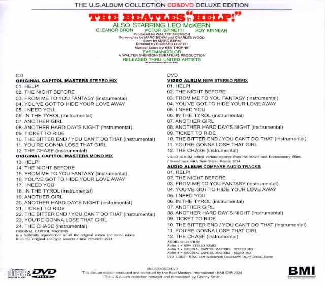 Beatles/Help! Four Idols HELP! Deluxe Edition