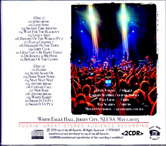 Damned/NJ,USA 05.01.2025 Complete