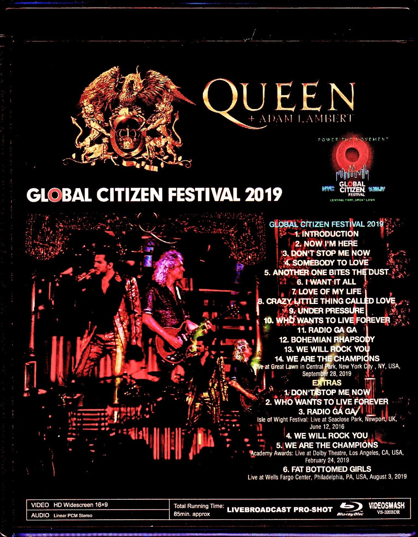 Queen/NY,USA 2019 & more Blu-Ray Ver.
