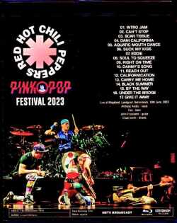 Red Hot Chili Peppers Red Hot Chili Peppers/Netherlands 2023 Complete Blu-Ray Version