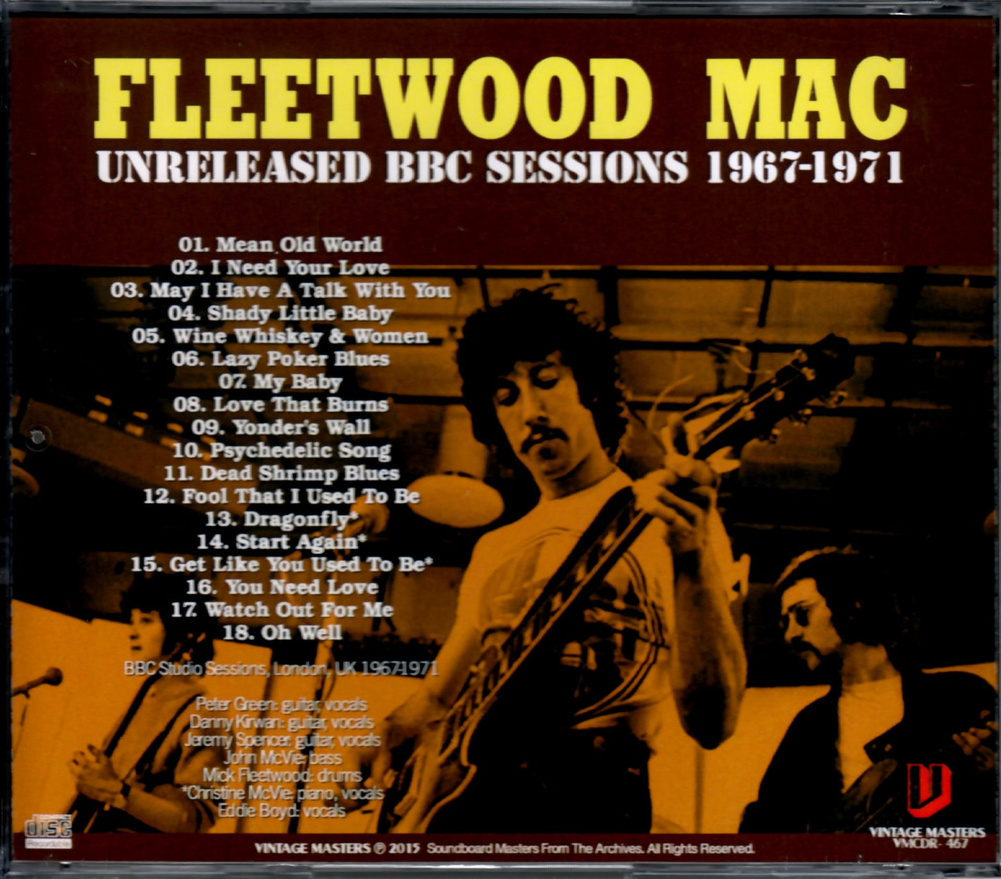 Fleetwood Mac/London,UK 1967-1971