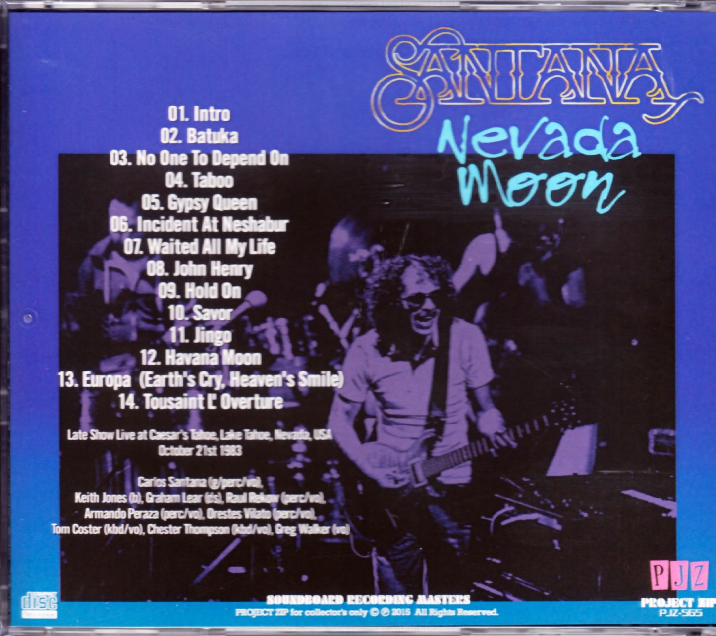 Santana/Nevada,USA 1983