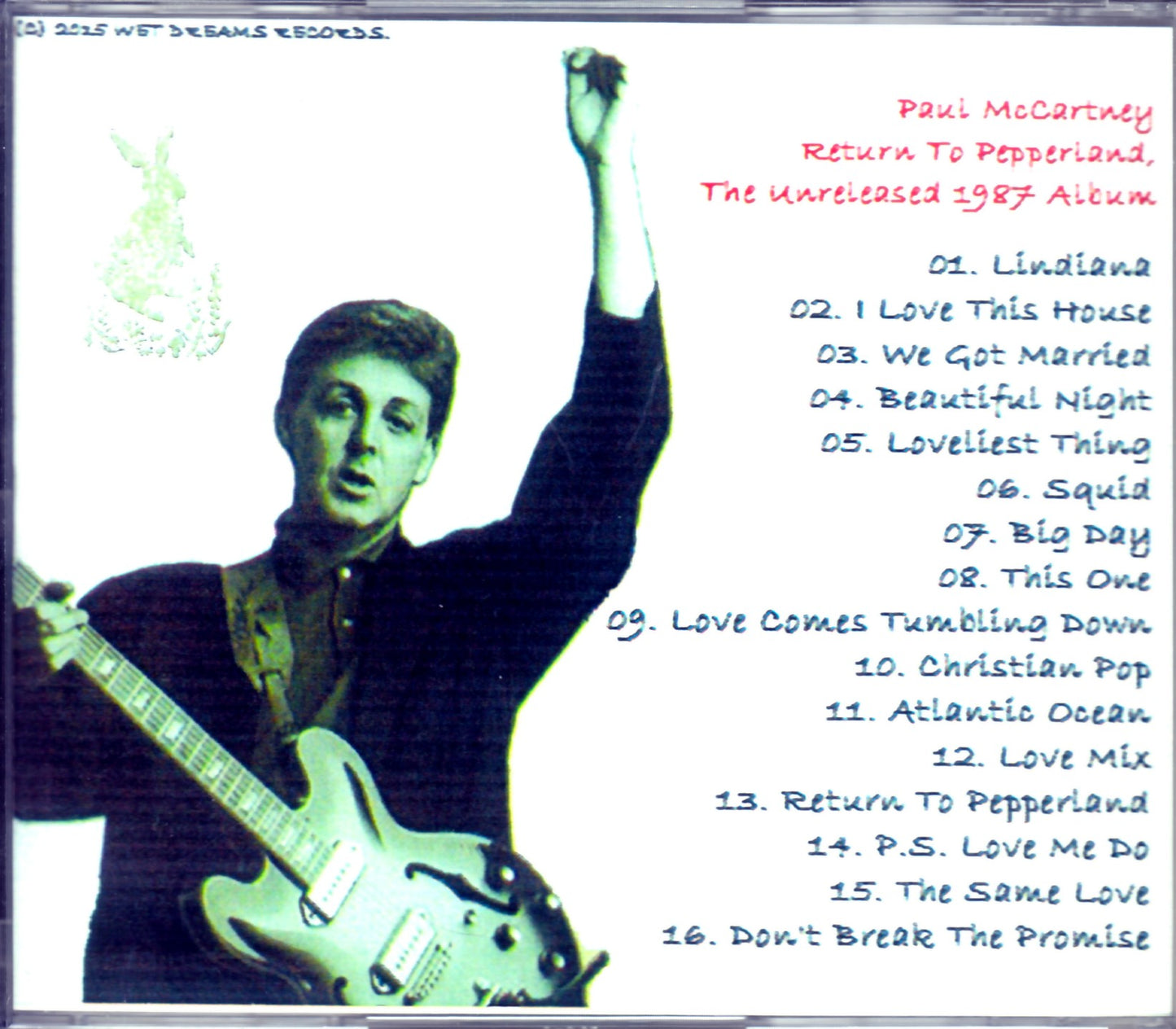 Paul McCartney/Unreleased 1987 Album