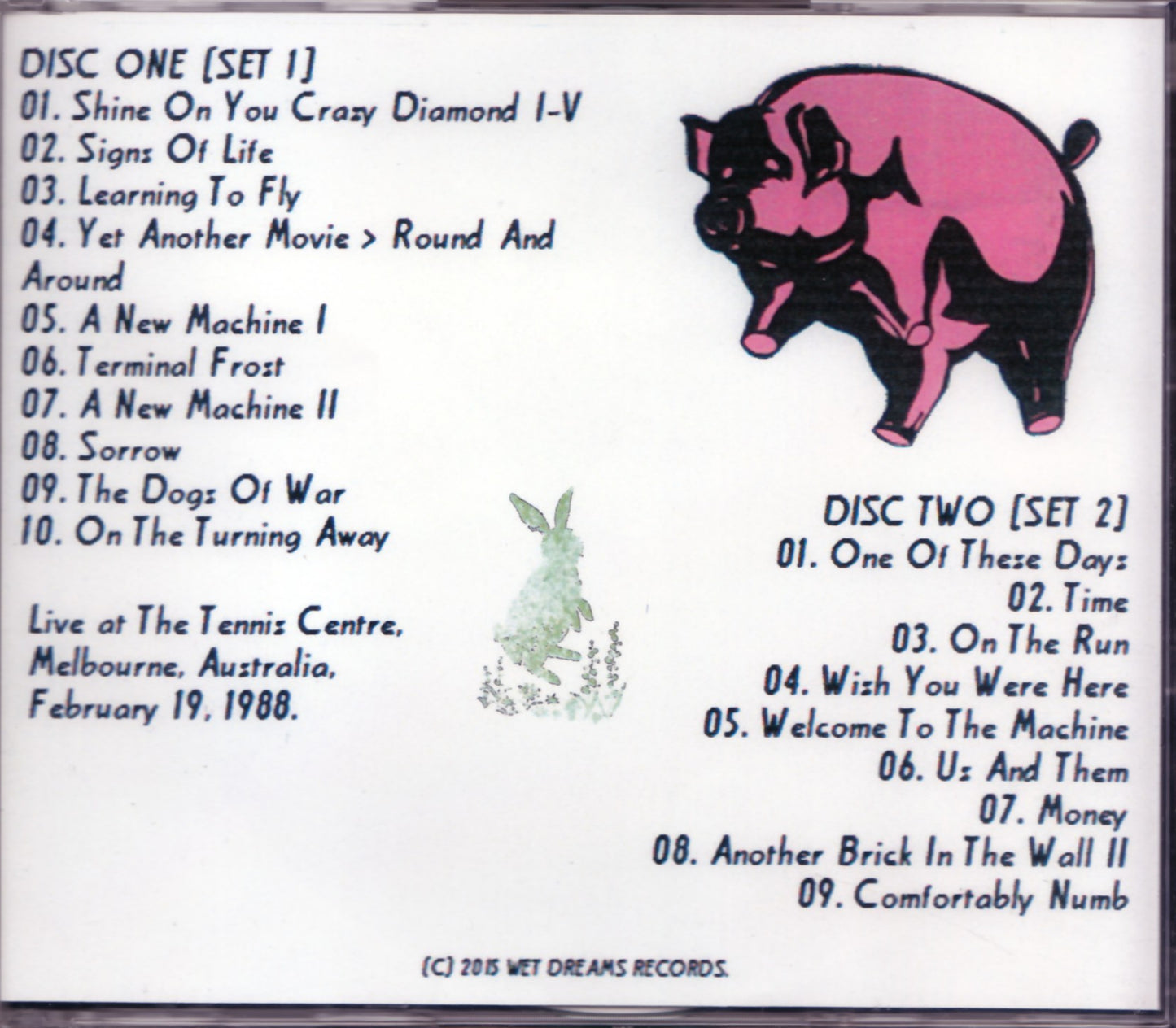 Pink Floyd/Australia 1988