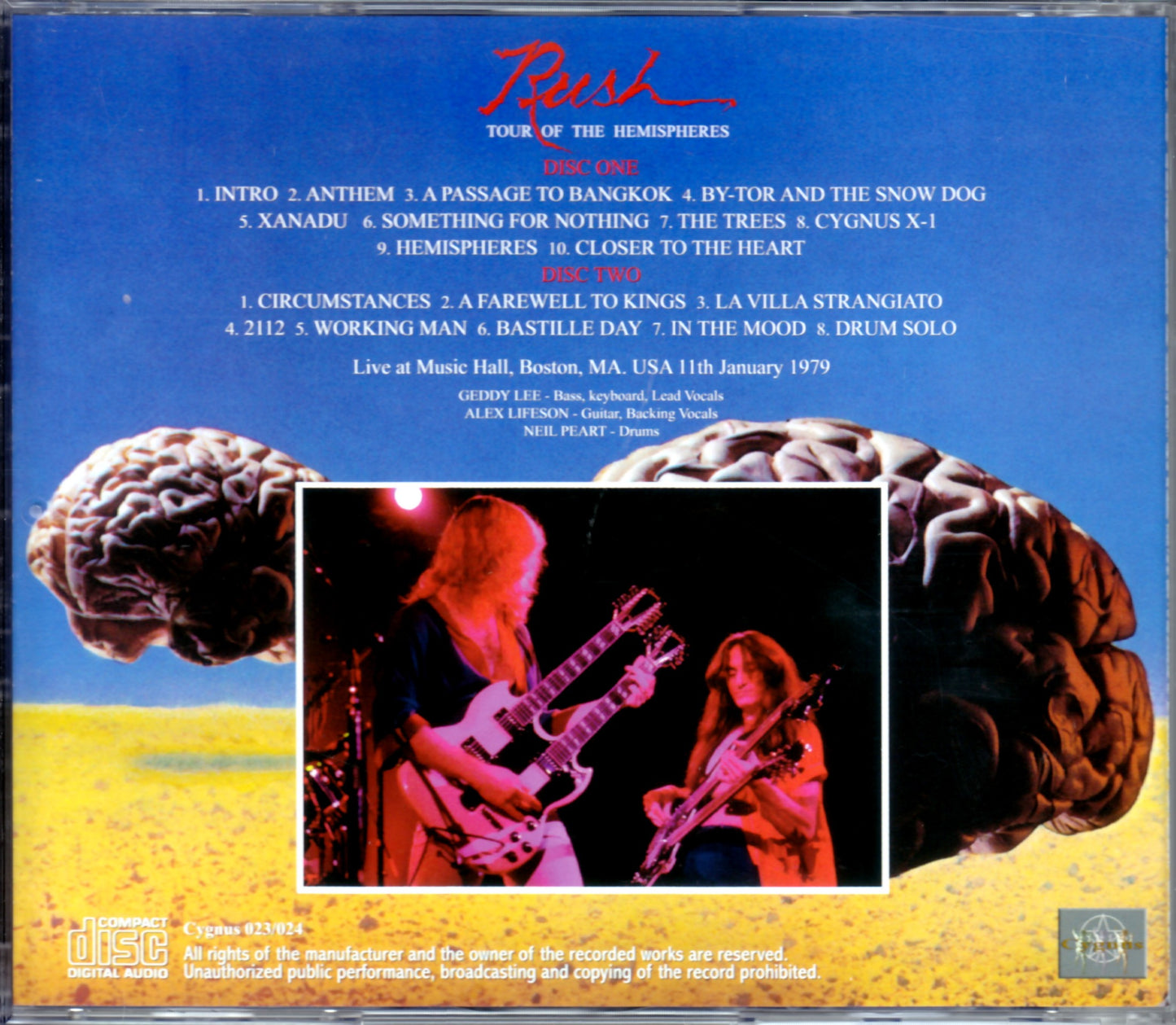 Rush/Massachusetts,USA 1979