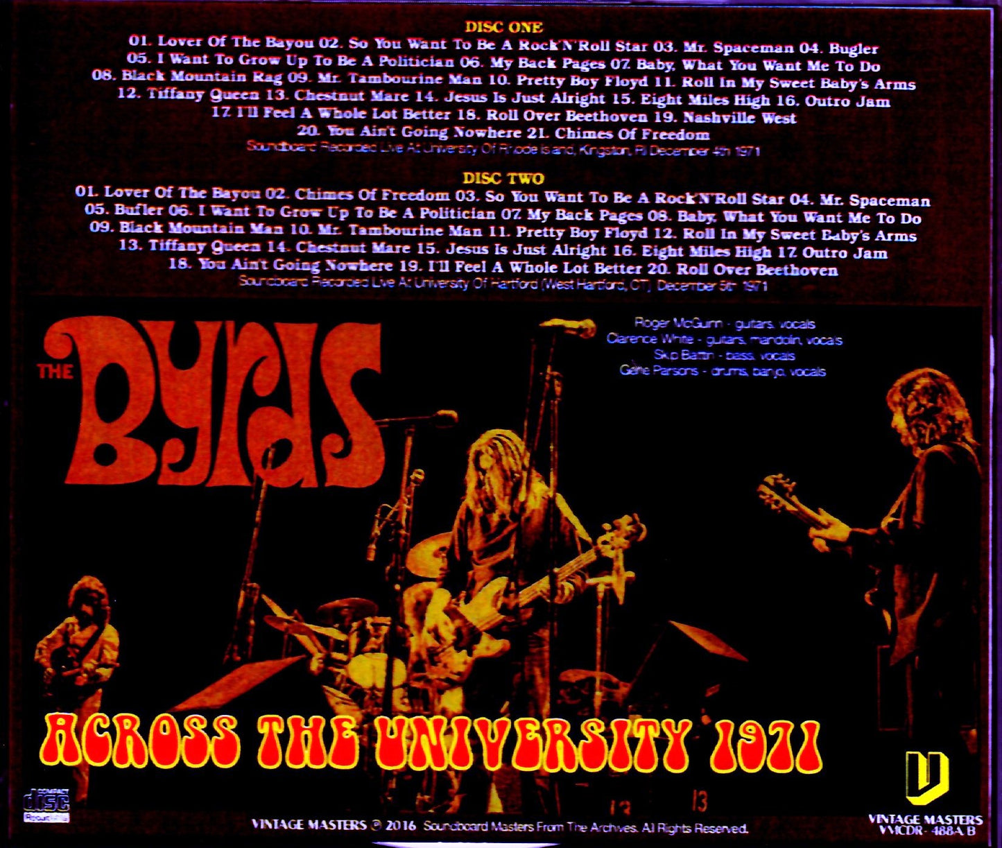 The Byrds/CT, USA 1971