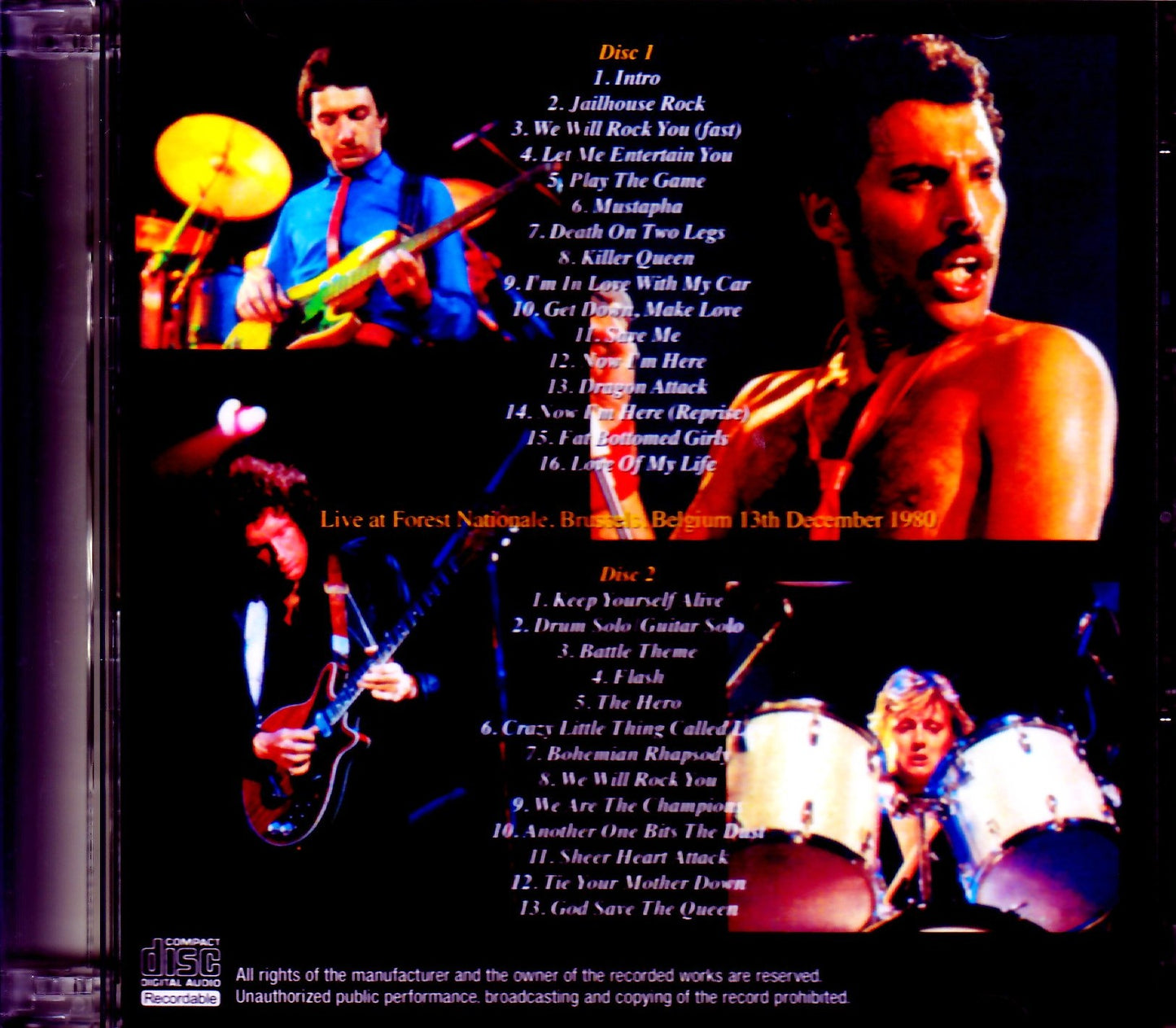 Queen/Belgium 1980