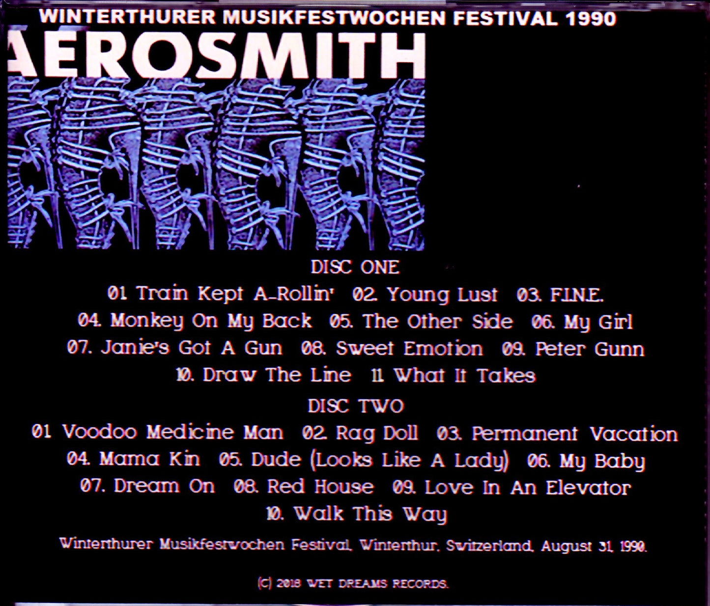 Aerosmith/Switterland 1990