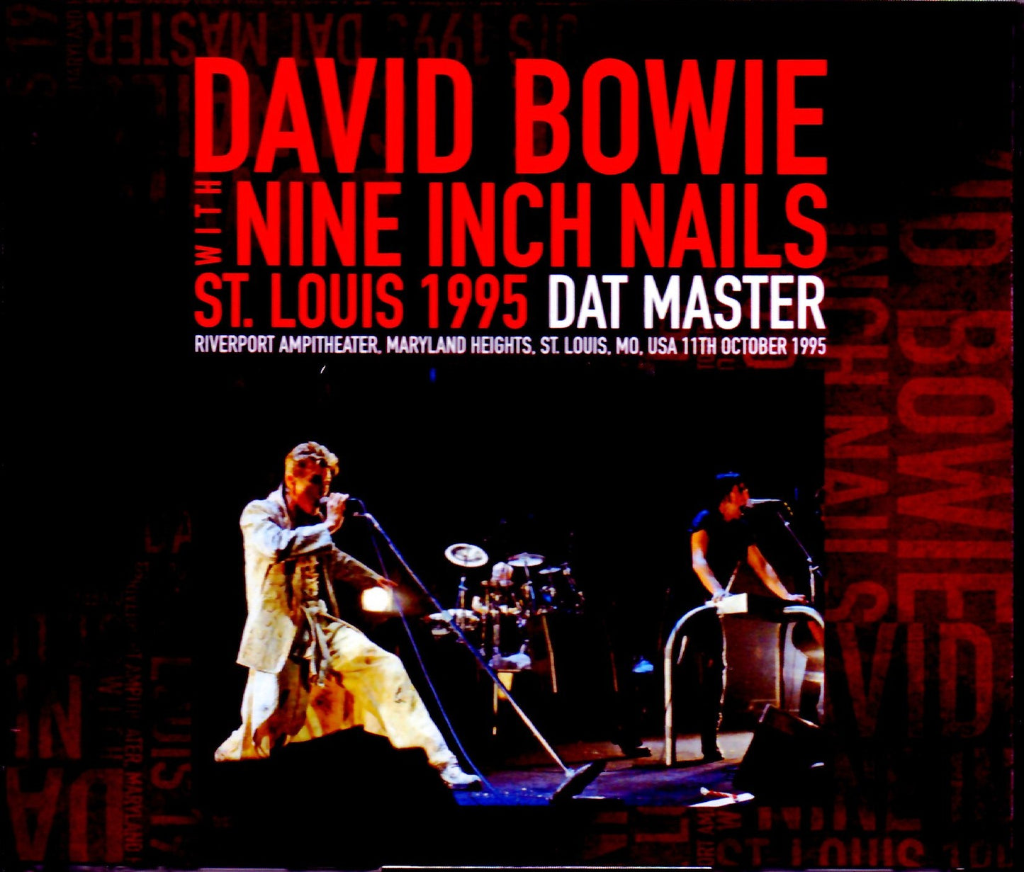 David Bowie,Nine inch Nails/MO,USA 1995 Dat Master