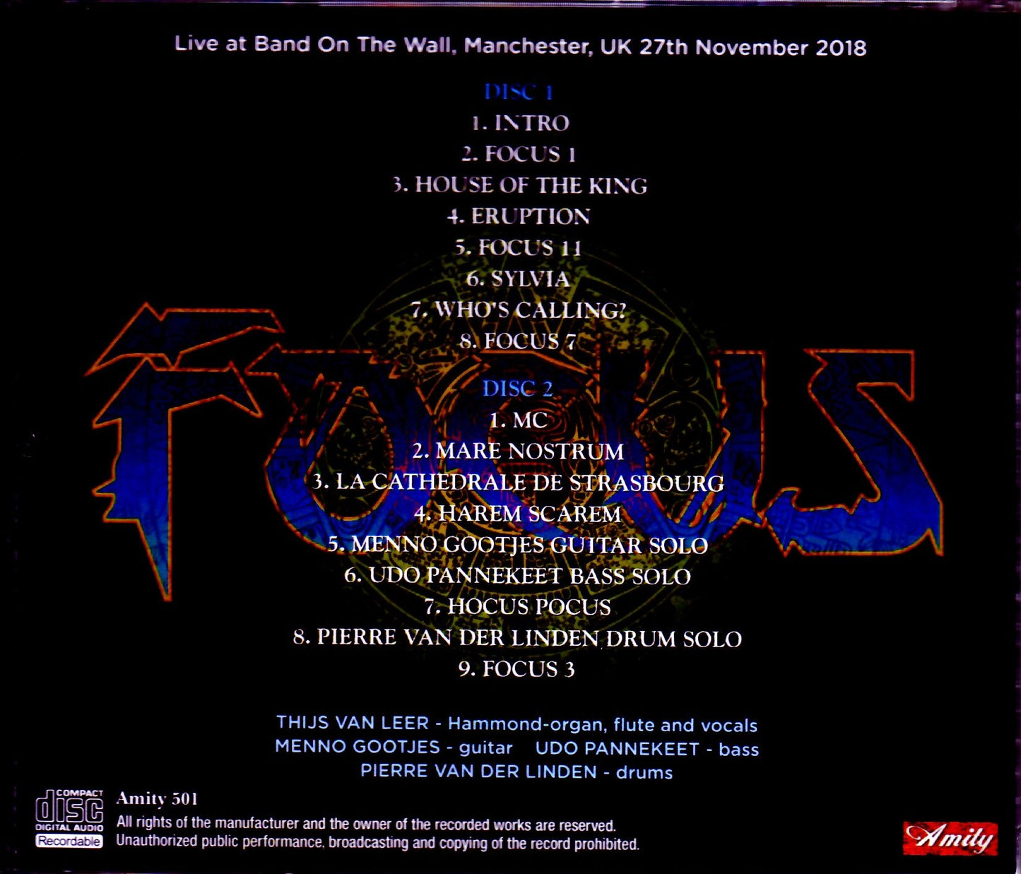 Focus/Manchester,UK 2018