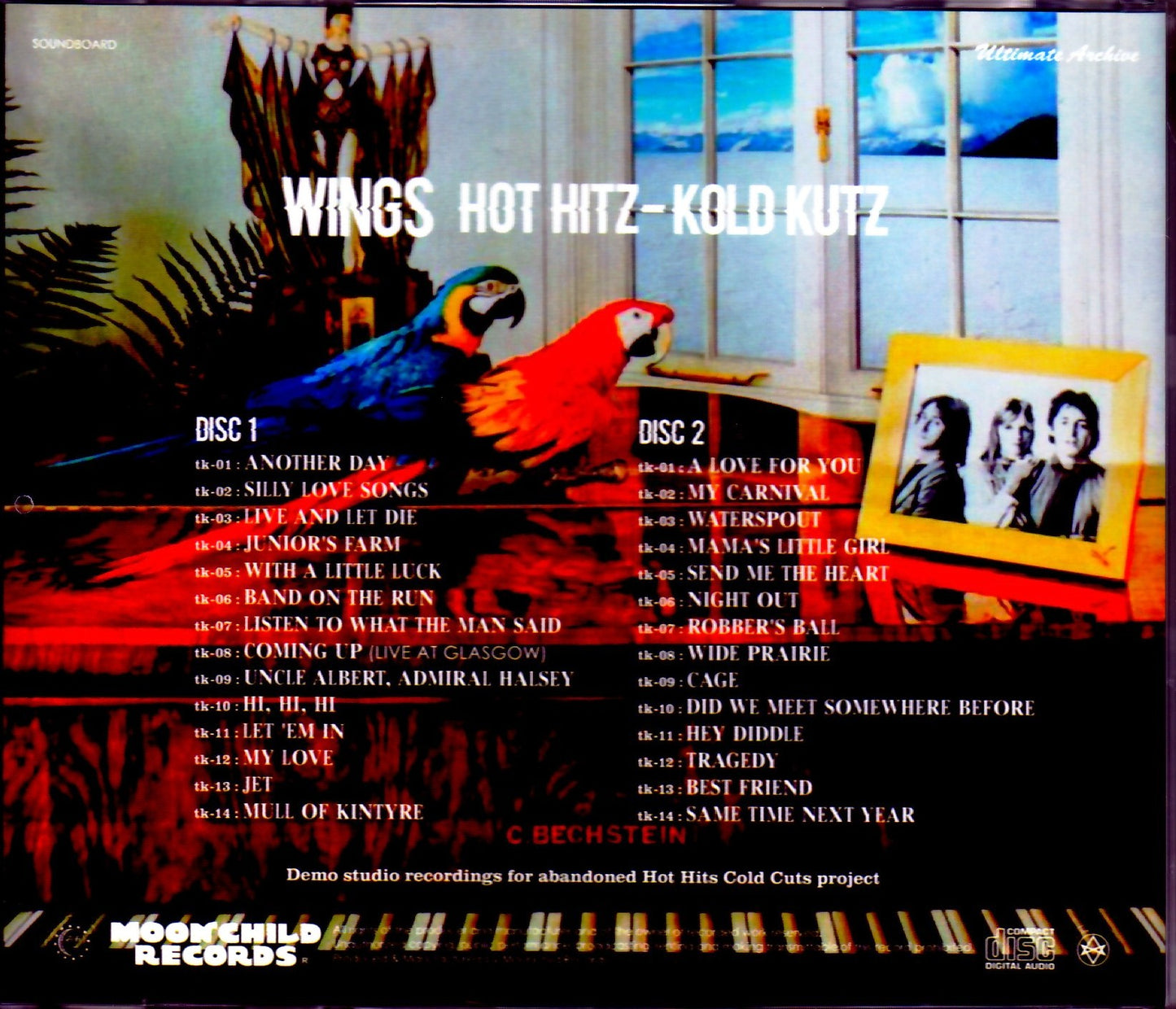 Paul McCartney,Wings/Cold Cuts Project Demos