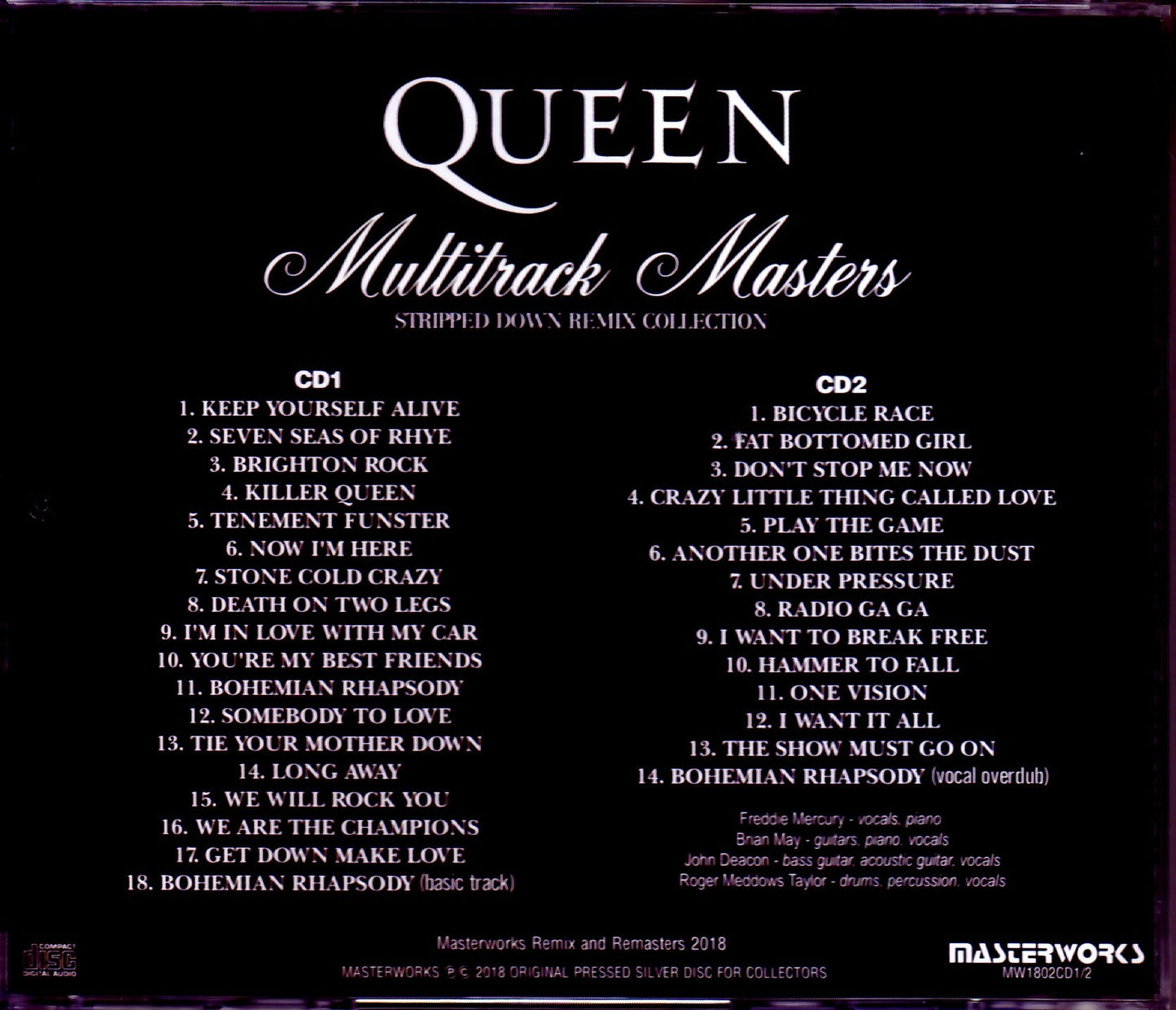 Queen/Stripped Down Remix Collection