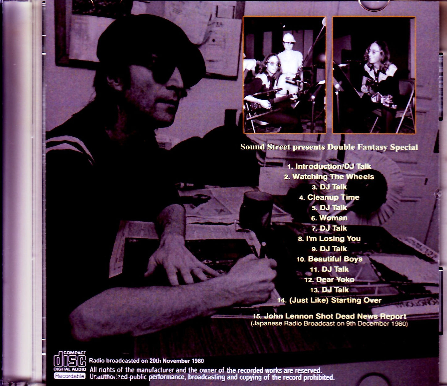 John Lennon, Yoko Ono/Broadcast 1980