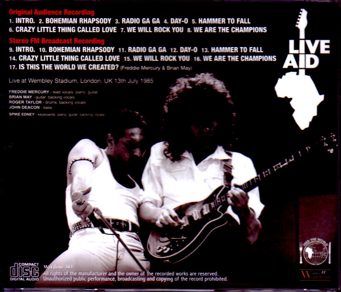 Queen/London,UK 1985 SBD & AUD Mix Ver.