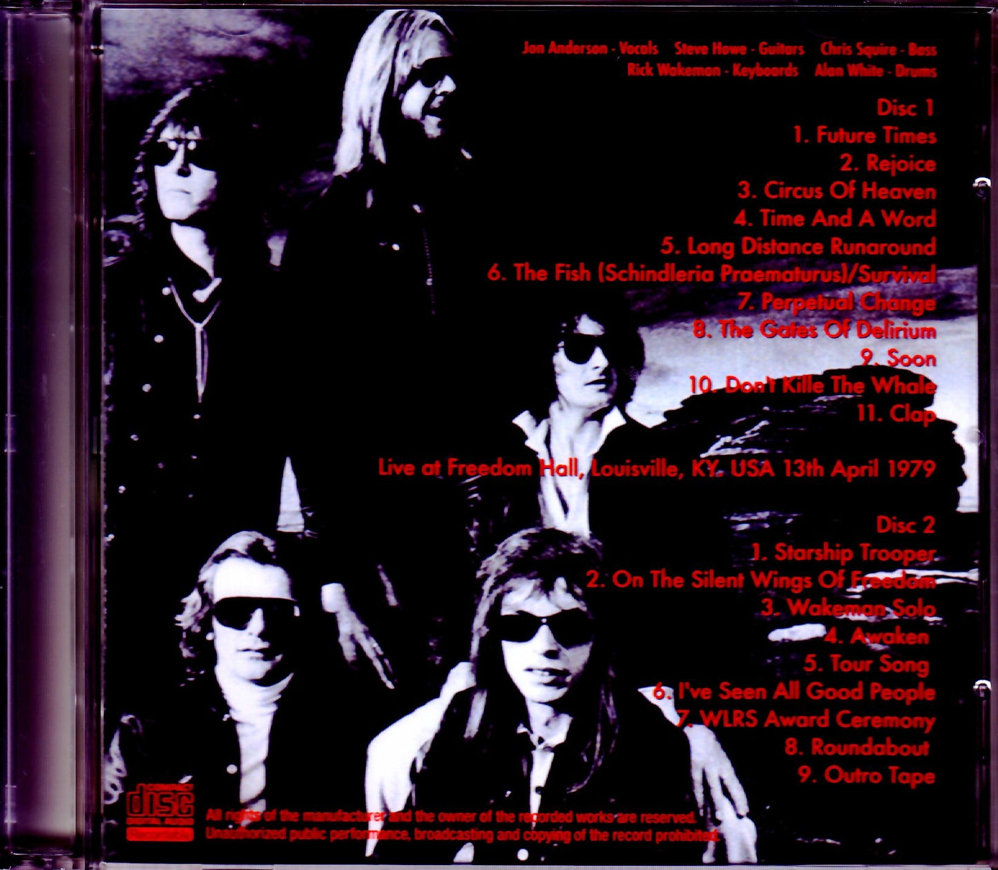 Yes/KY, USA 1979