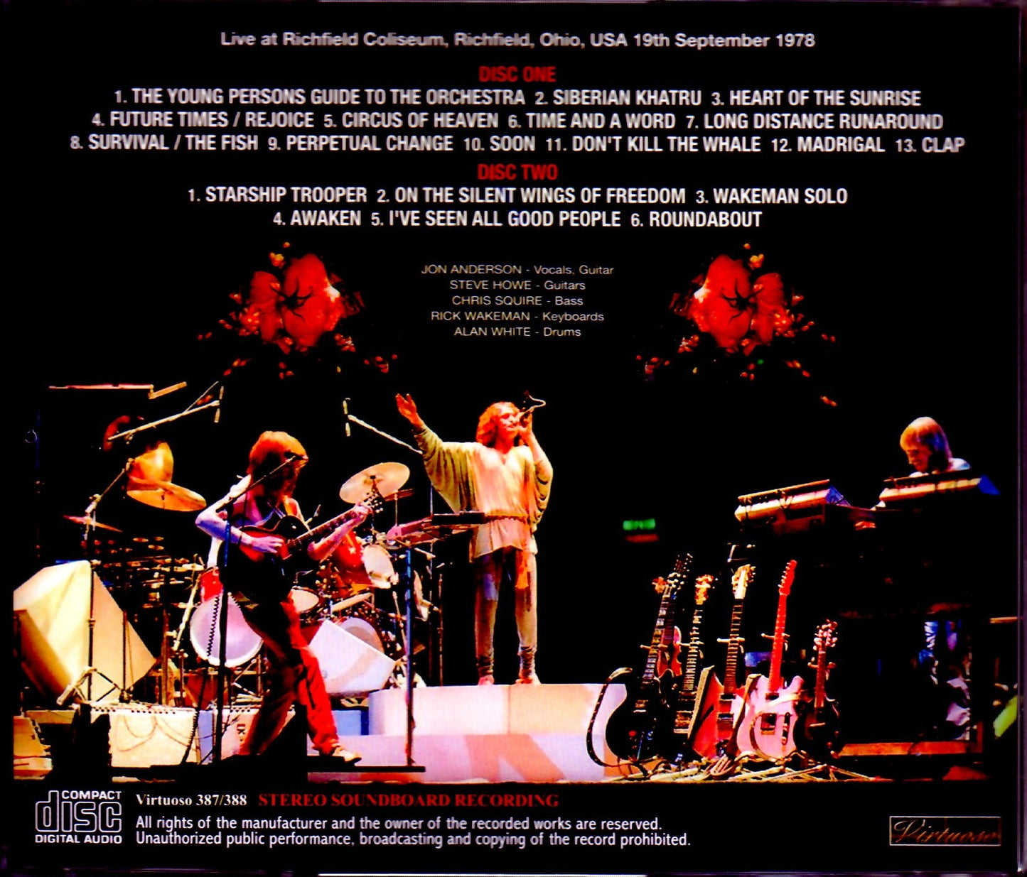 Yes/OH, USA 1978 Upgrade