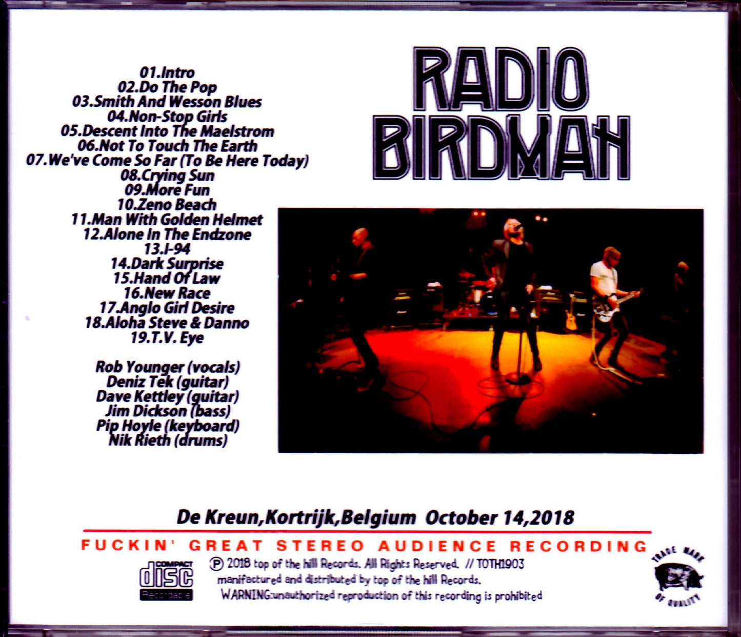 Radio Birdman/MI,USA 2018