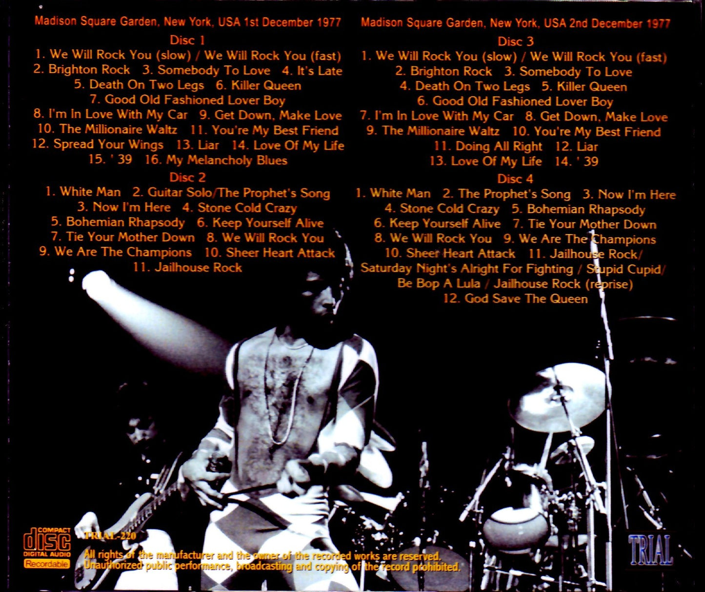 Queen/NY,USA 1977 2 Days