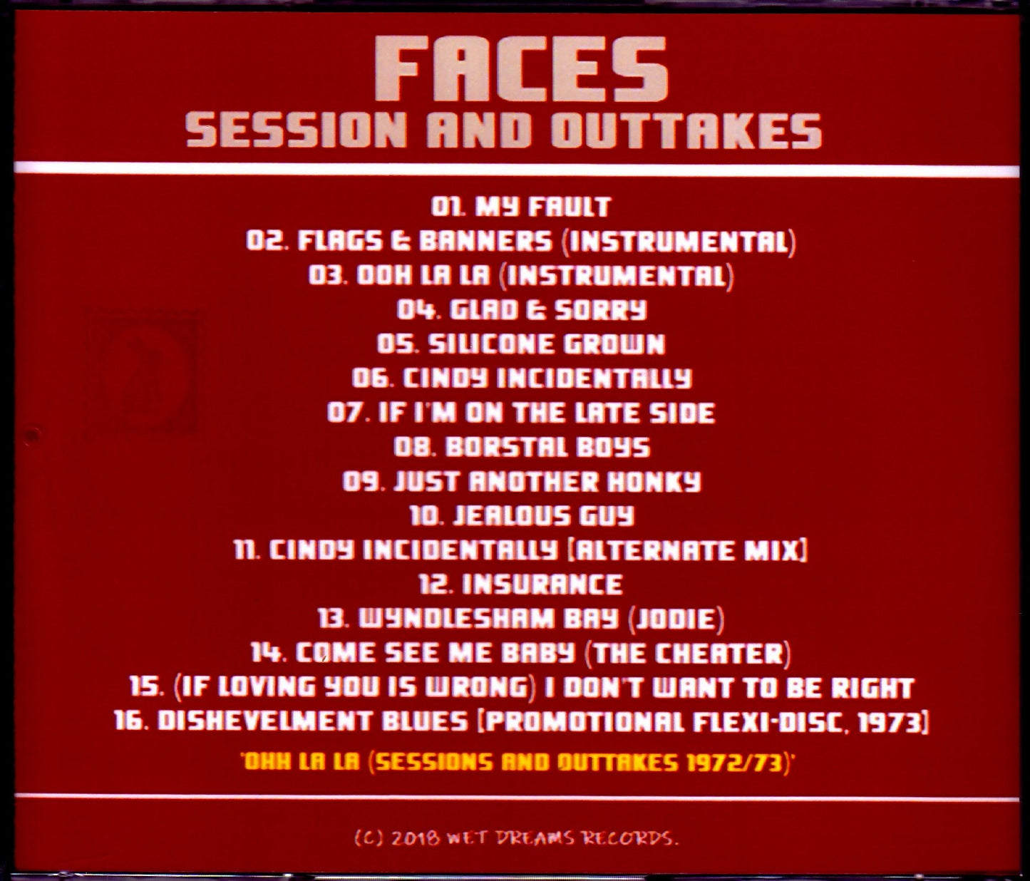 Faces/Session and Outtakes