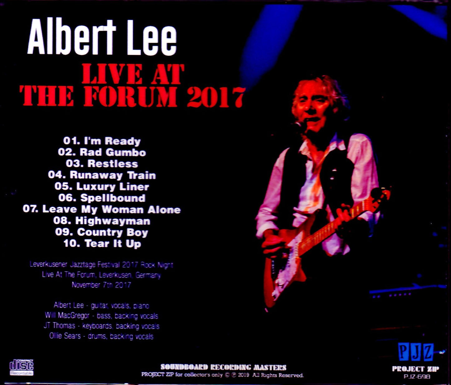 Albert Lee/Germany 2017