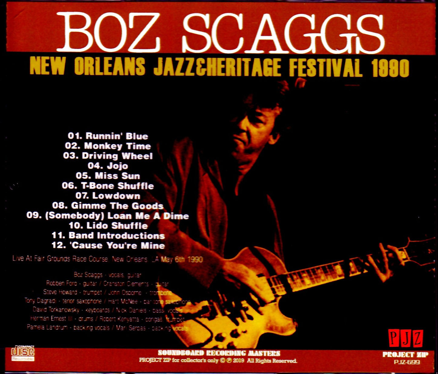 Boz Scaggs/LA,USA 1990