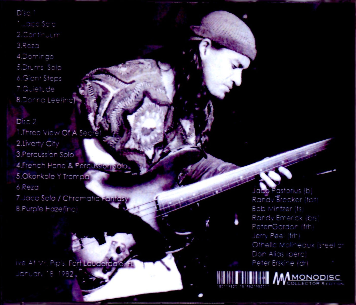 Jaco Pastorius/FL, USA 1982