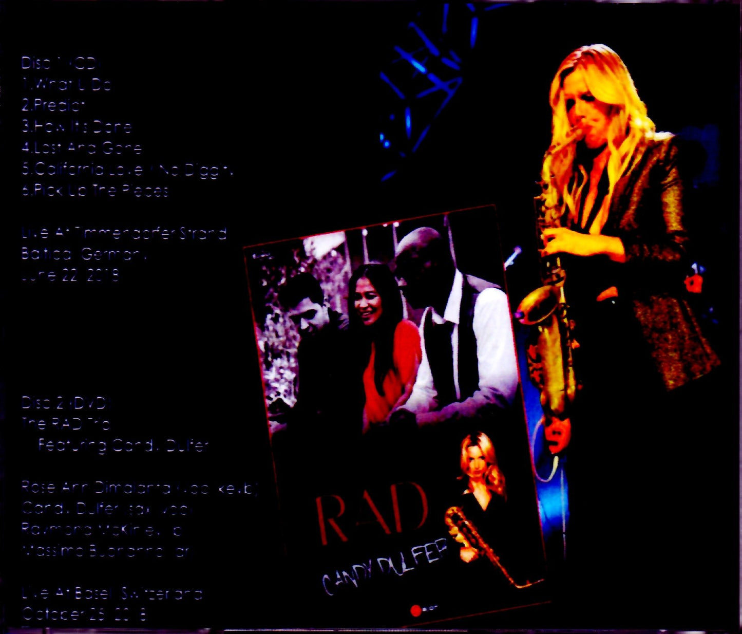 Candy Dulfer/Germany 2018 & more