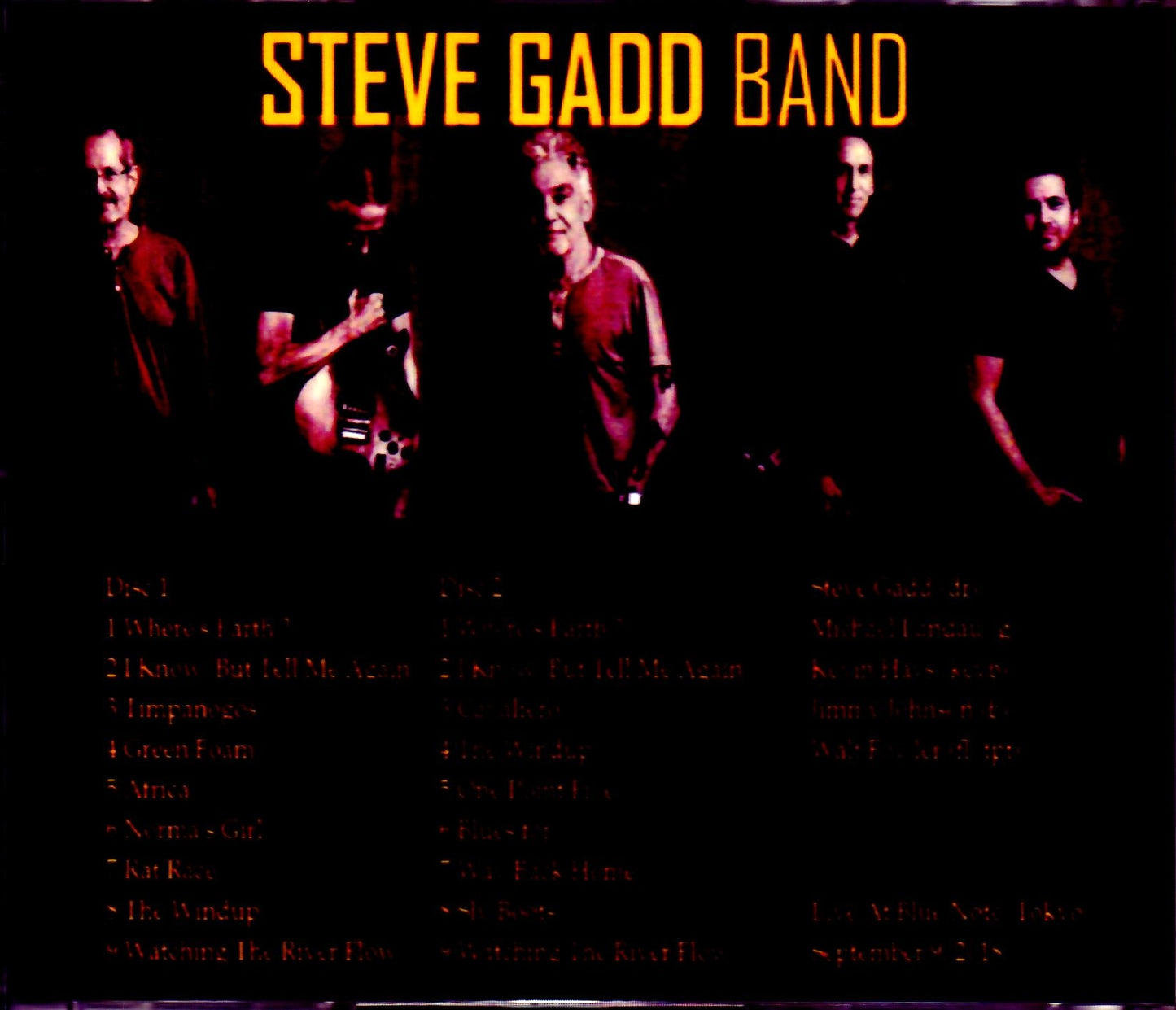 Steve Gadd Band/Tokyo,Japan 2018