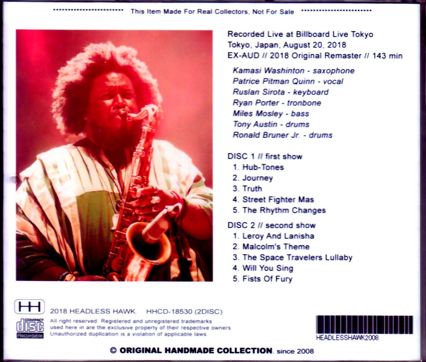 Kamasi Washington/Tokyo,Japan 2018