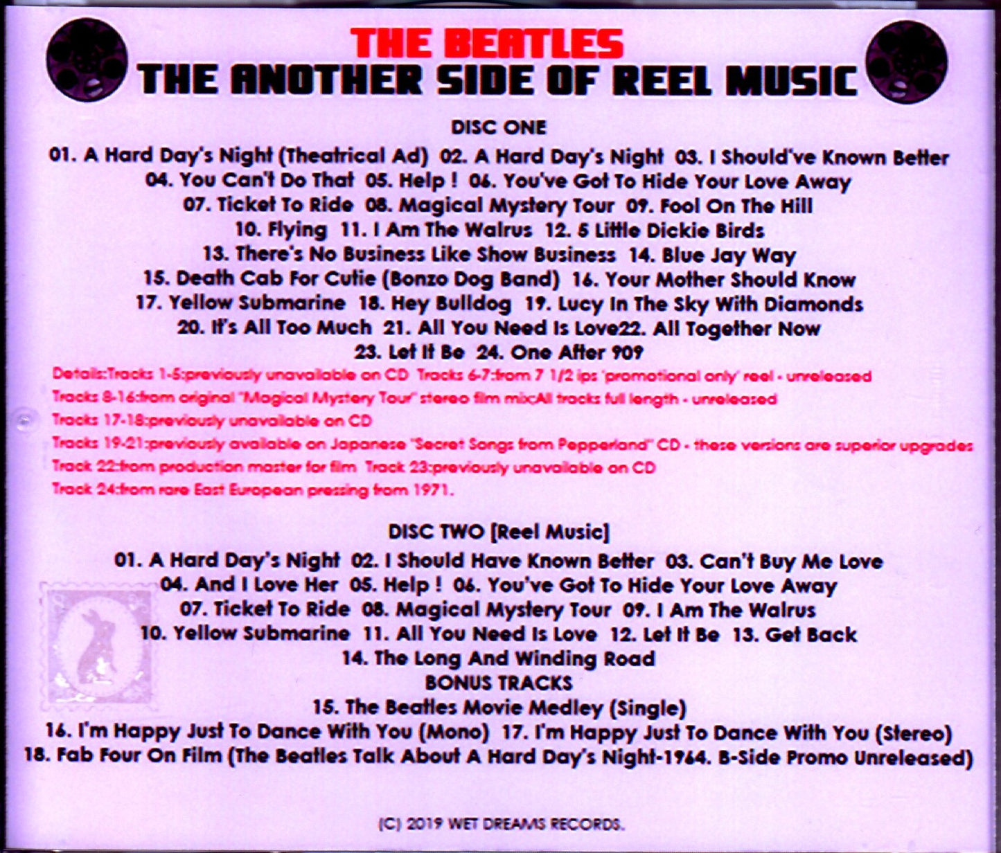 Beatles/Another Side Of Reel Music
