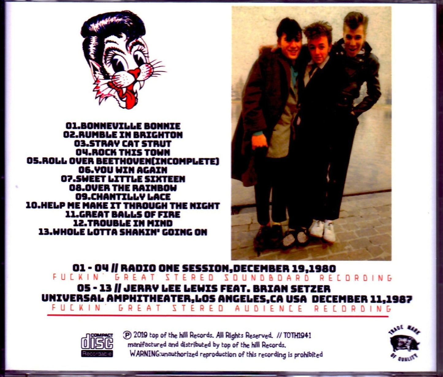 Stray Cats/London,UK 1980 & more