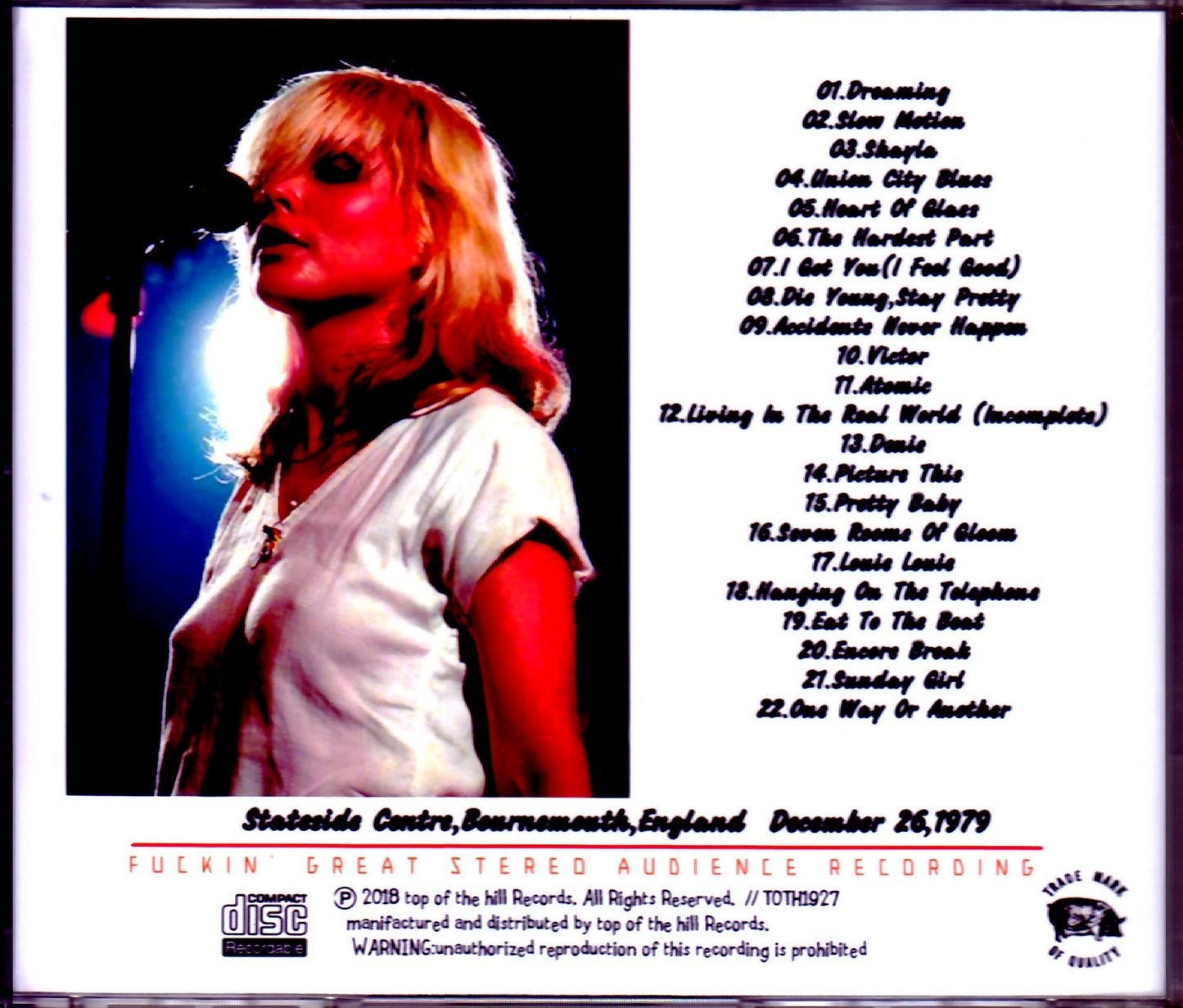 Blondie/England,UK 1979