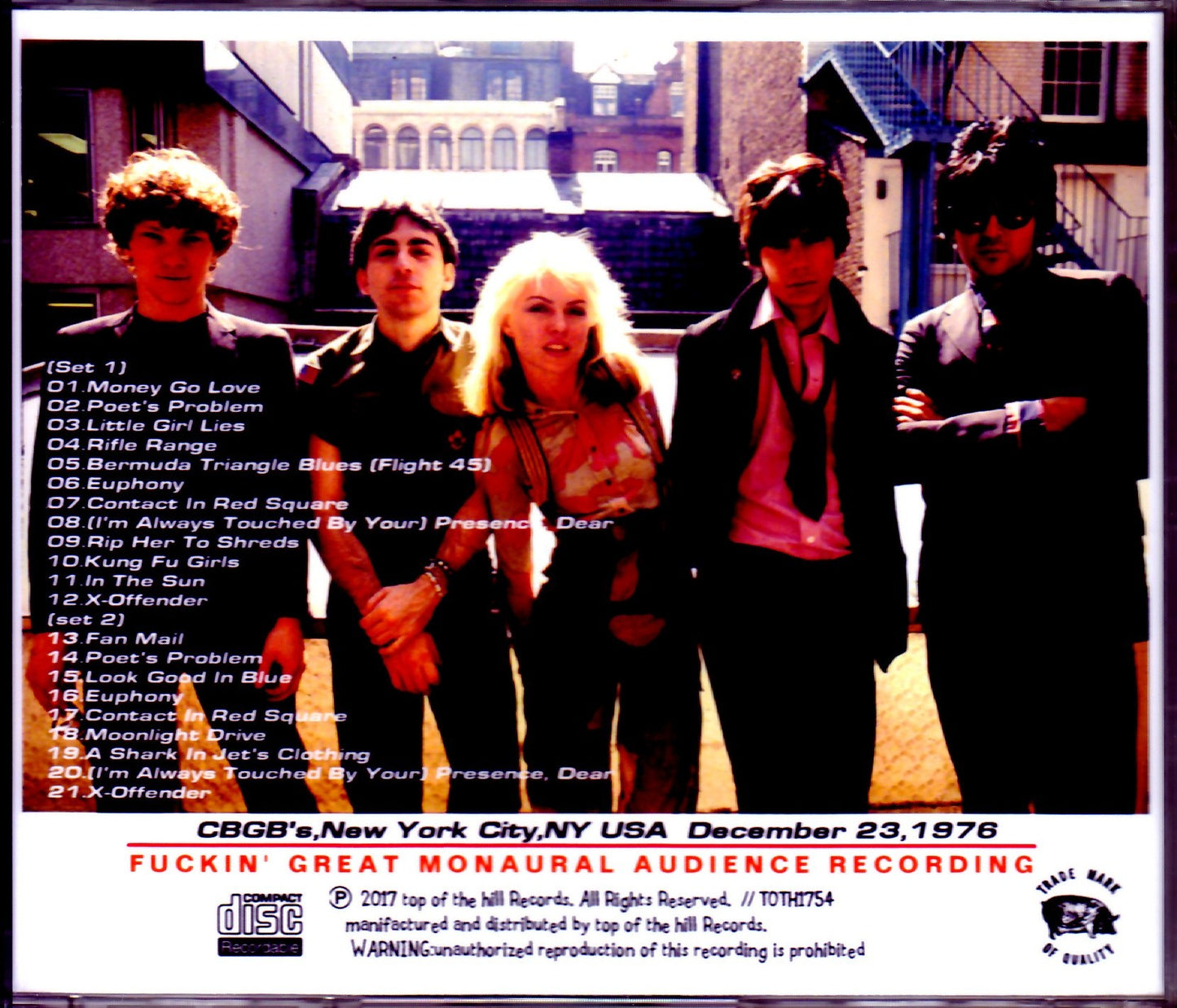 Blondie/NY, USA 1976