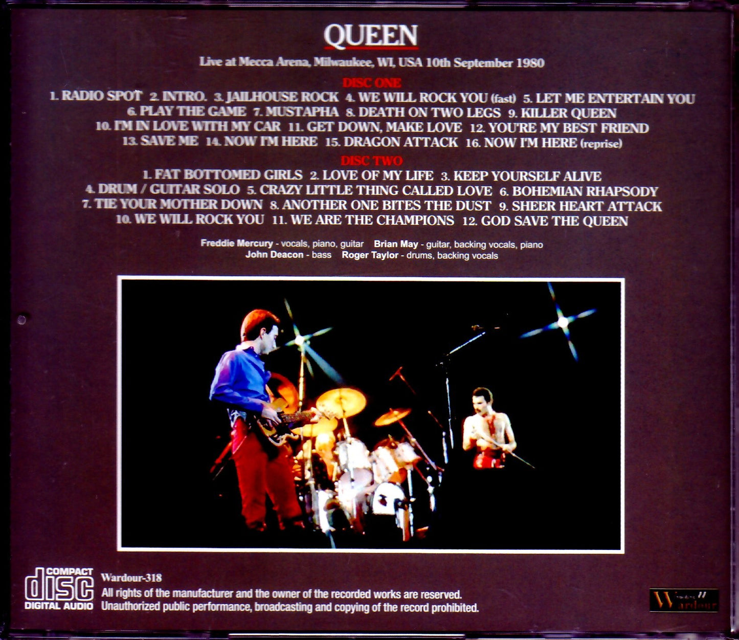 Queen/WI,USA 1980 Upgrade