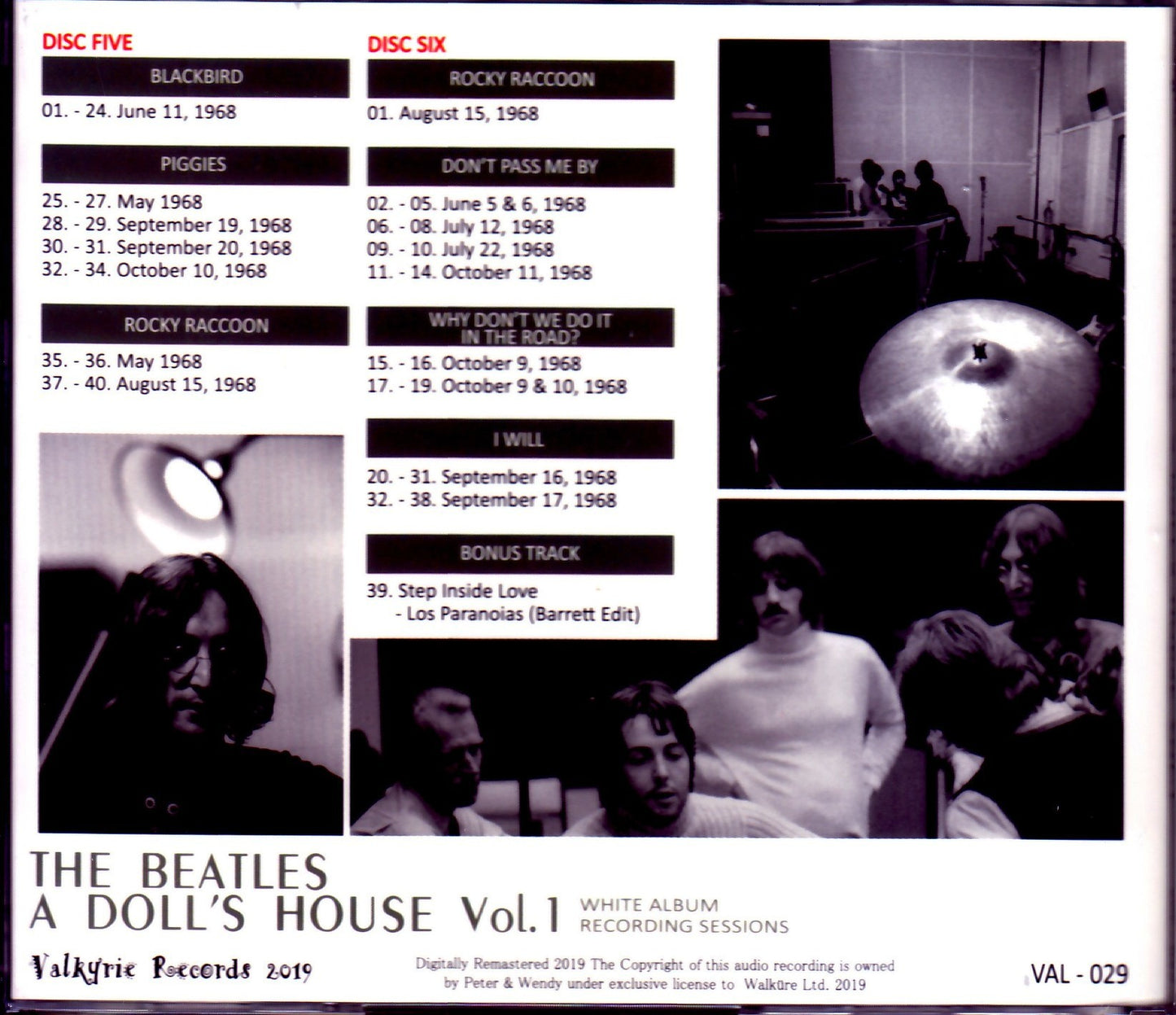 Beatles/White Album Recording Sessions Vol1. 2