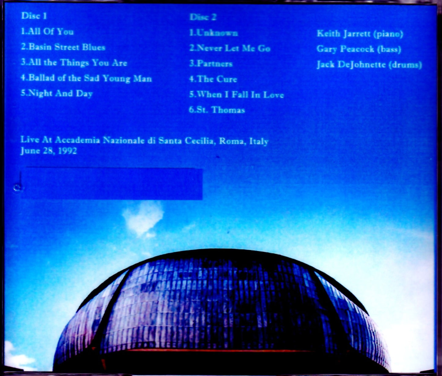 Keith Jarrett Trio/Italy 1995