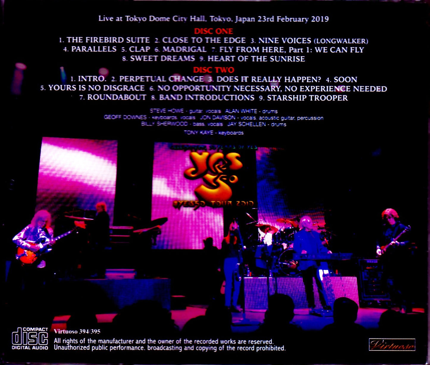 Yes/Tokyo,Japan 2.23.2019