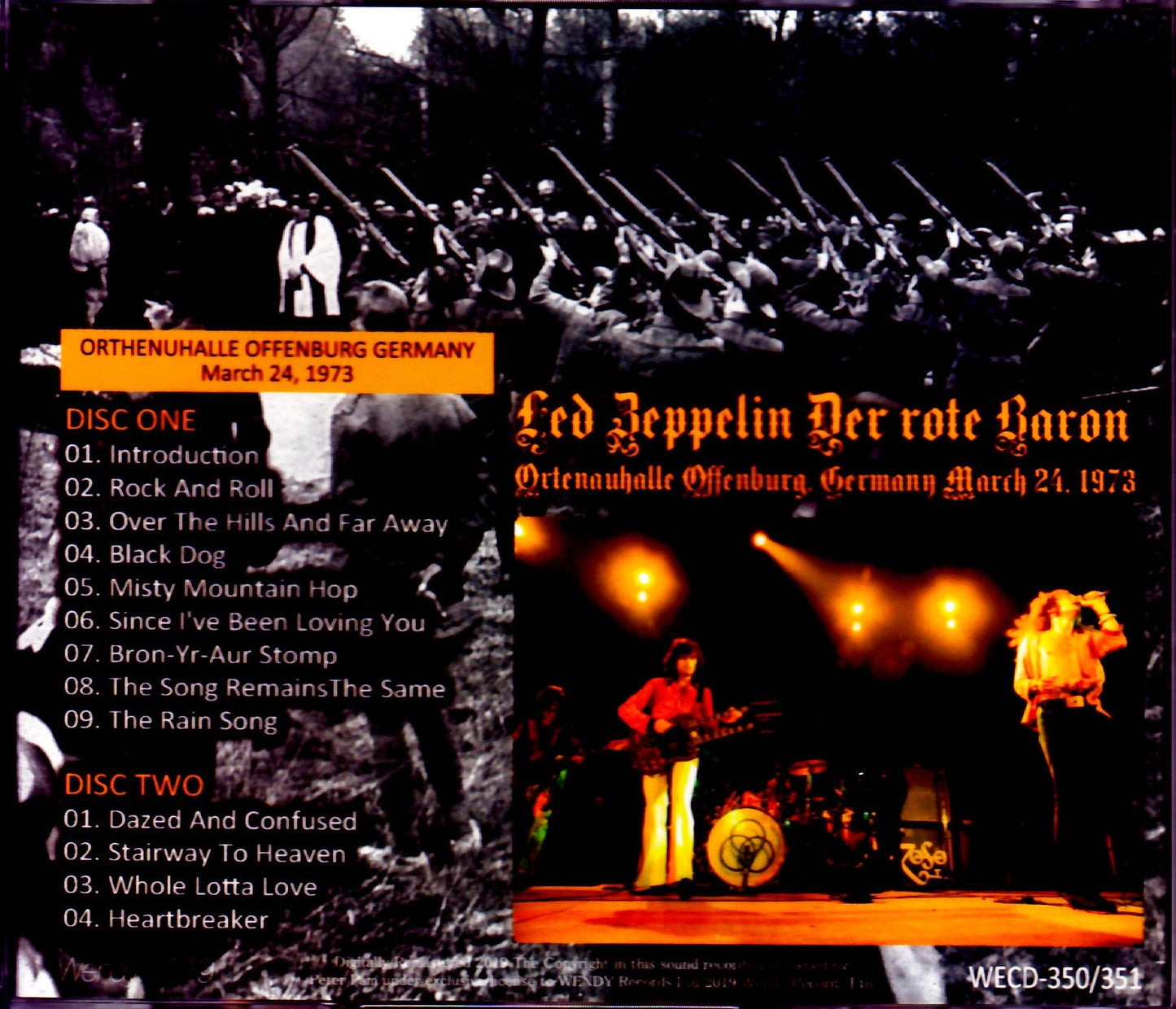 Led Zeppelin/Germany 3.24.1973
