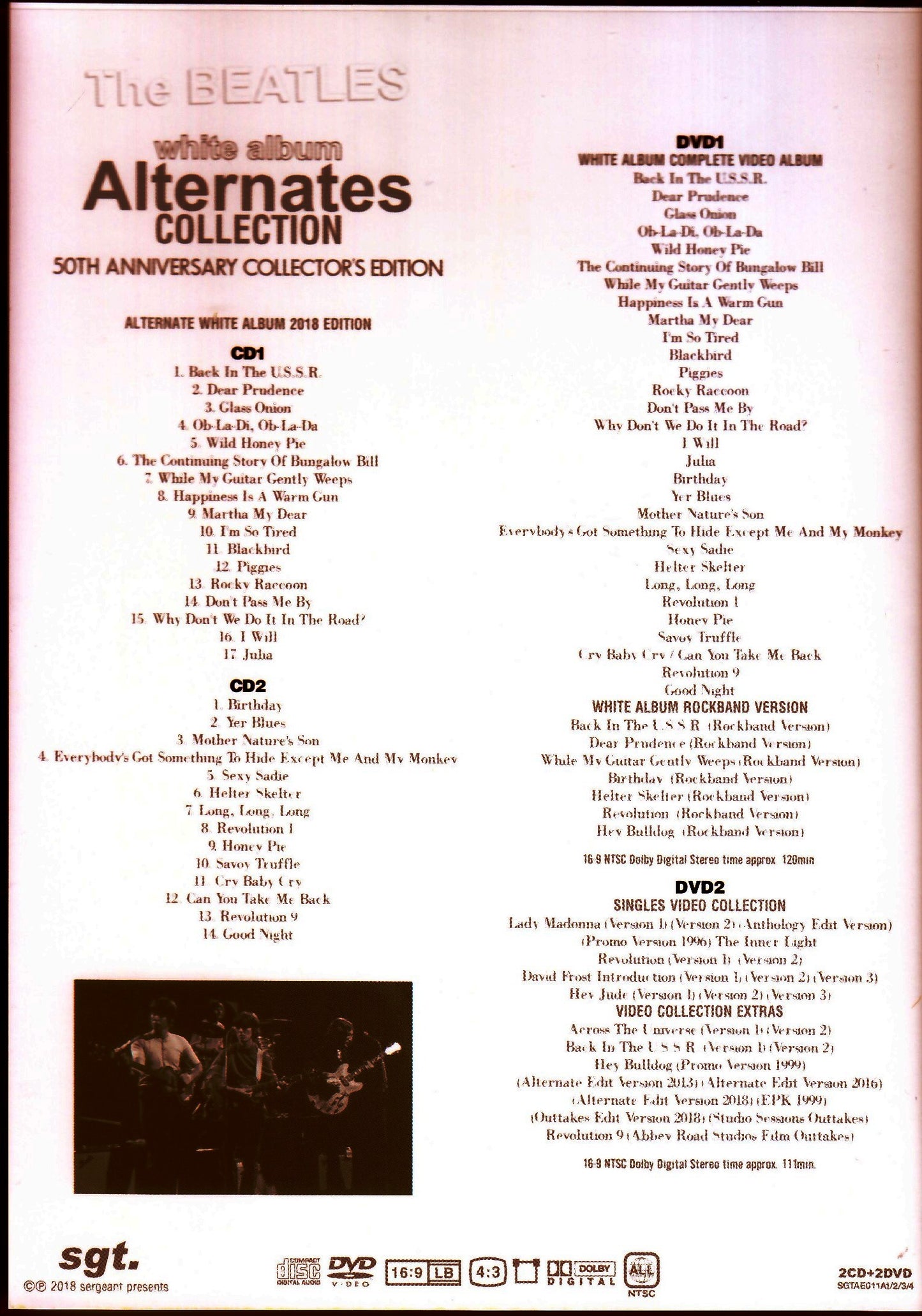 Beatles/White Album Alternates Collection