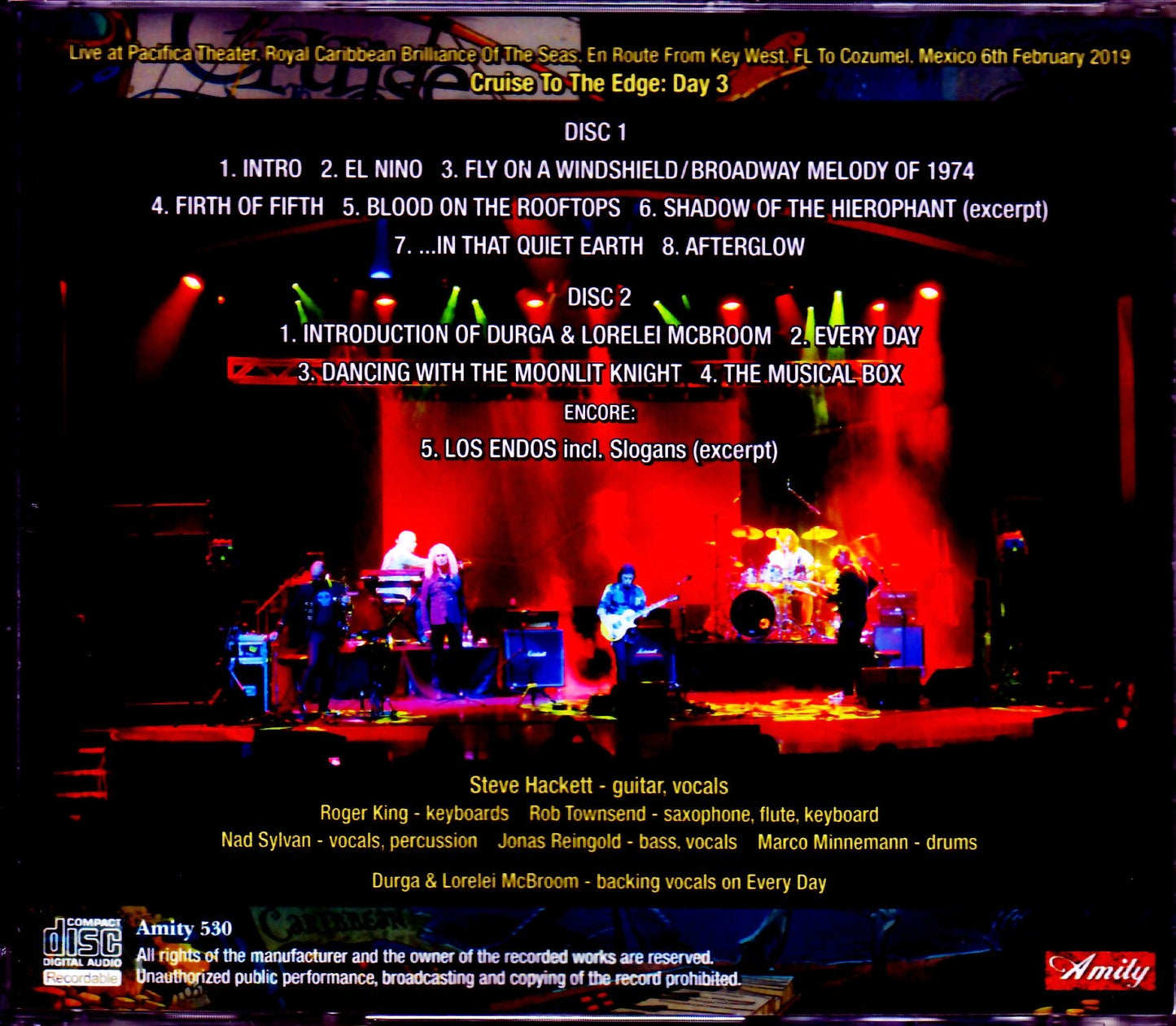 Steve Hackett/FL,USA 2019