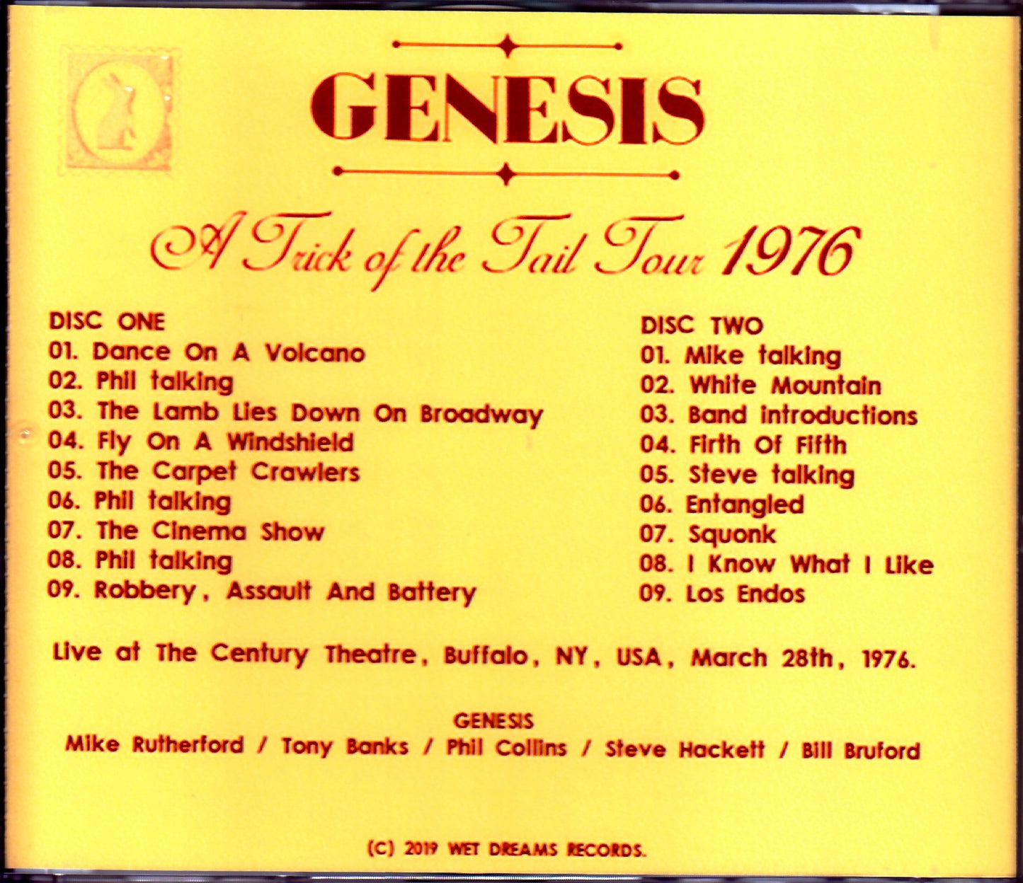 Genesis/NY, USA 1976