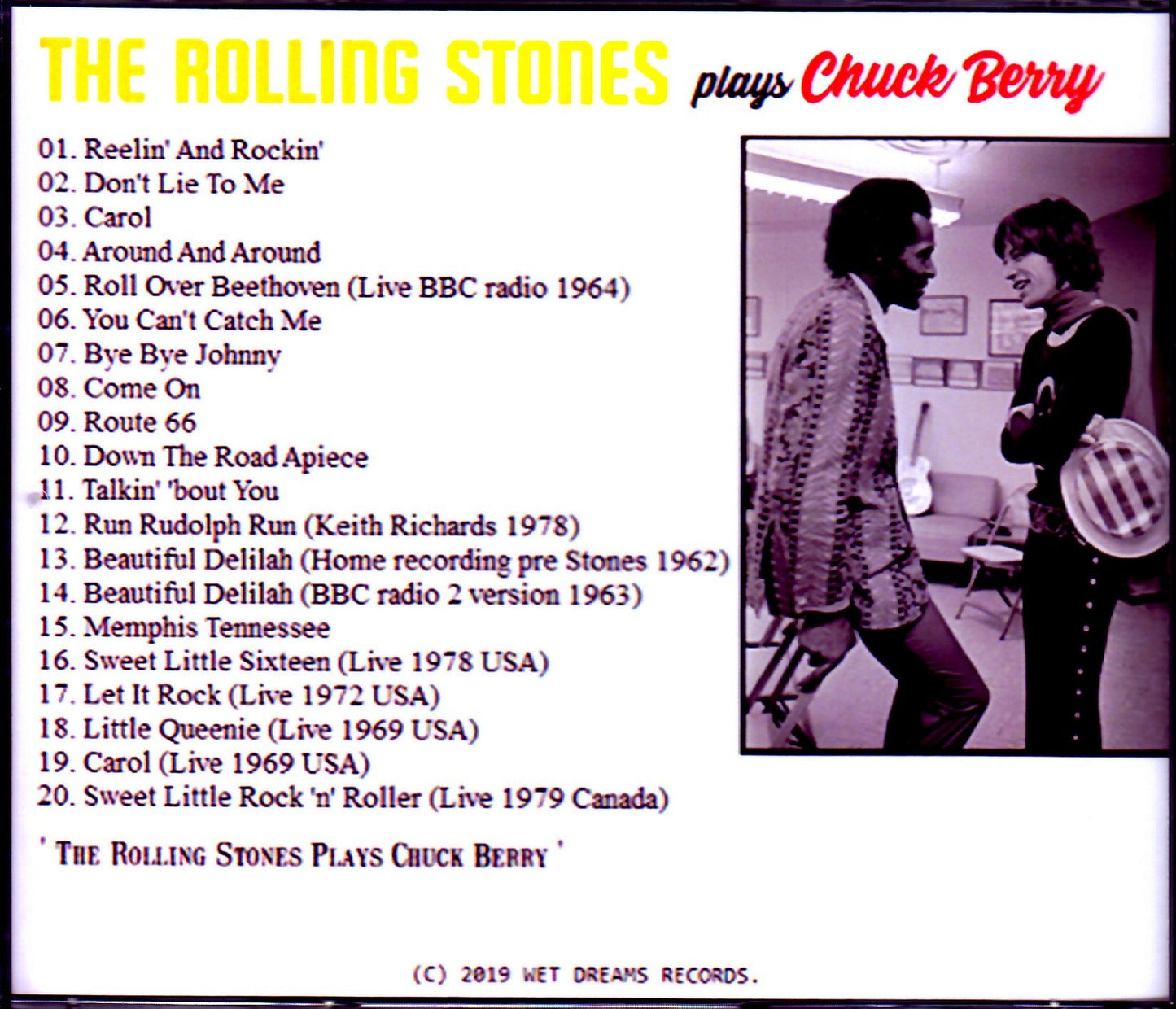 Rolling Stones/with Chuck Berry Outtakes and Live Compilation