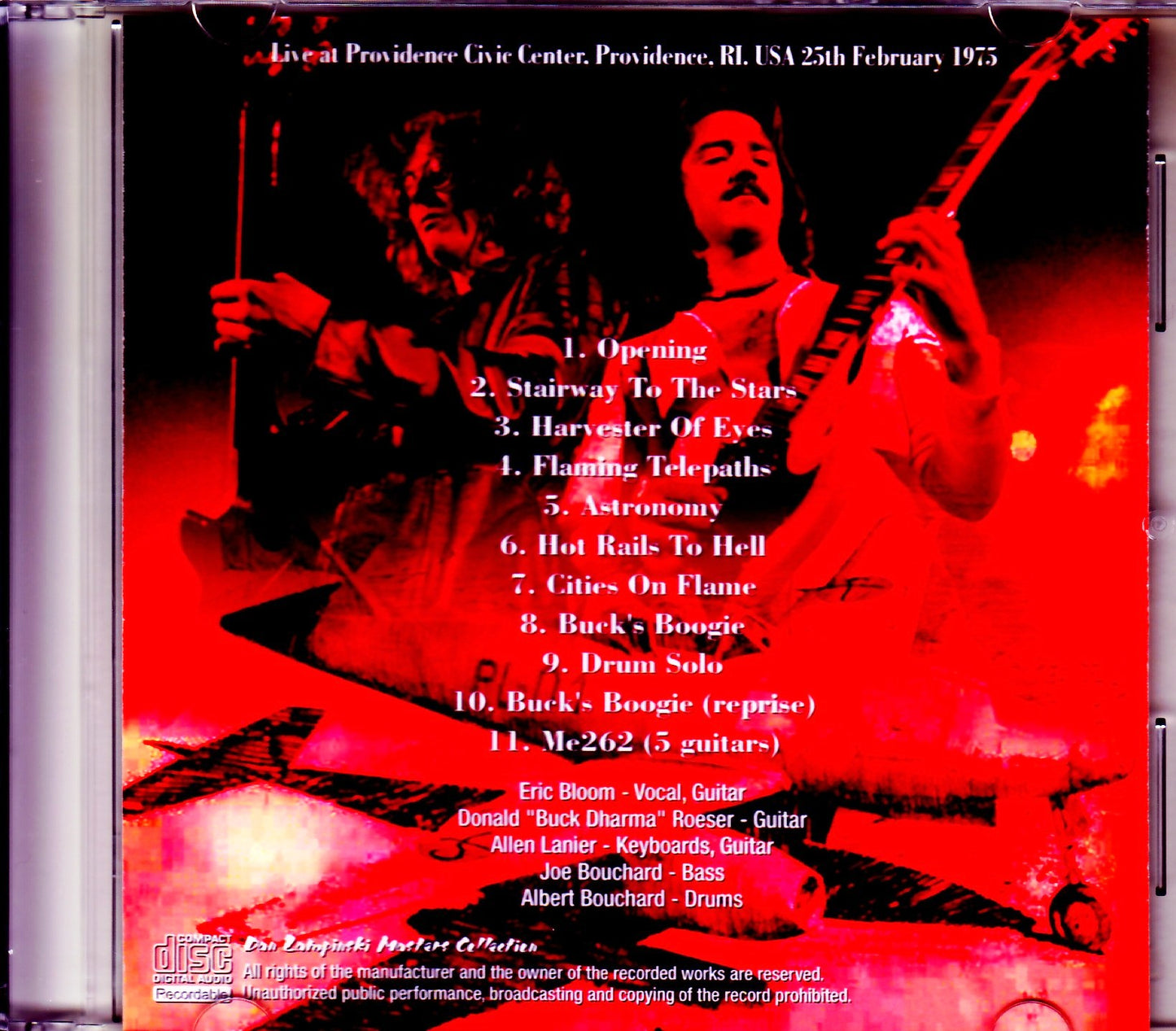 B.O.C. Blue Oyster Cult/RI, USA 1974